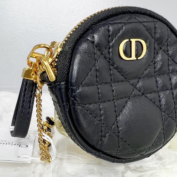 Brand new mini Dior caro round pouch ! - Picture 5 of 7